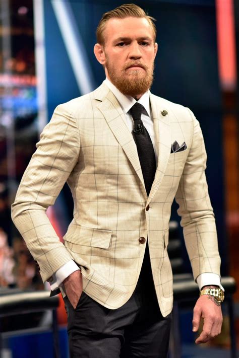 conor mcgregor suits style.